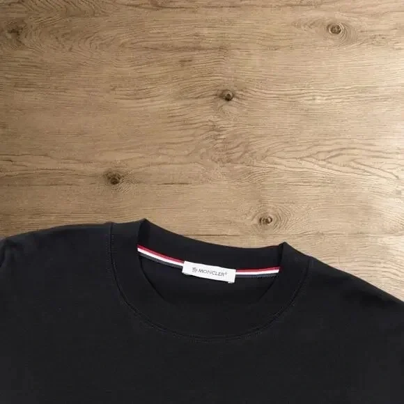 Moncler Men's Black Short Sleeve T-Shirt